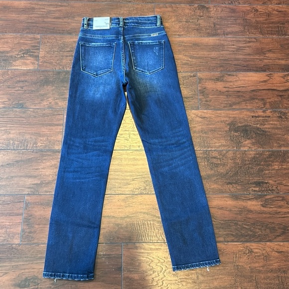 KanCan high rise straight leg jeans size 3/25 - Picture 3 of 4